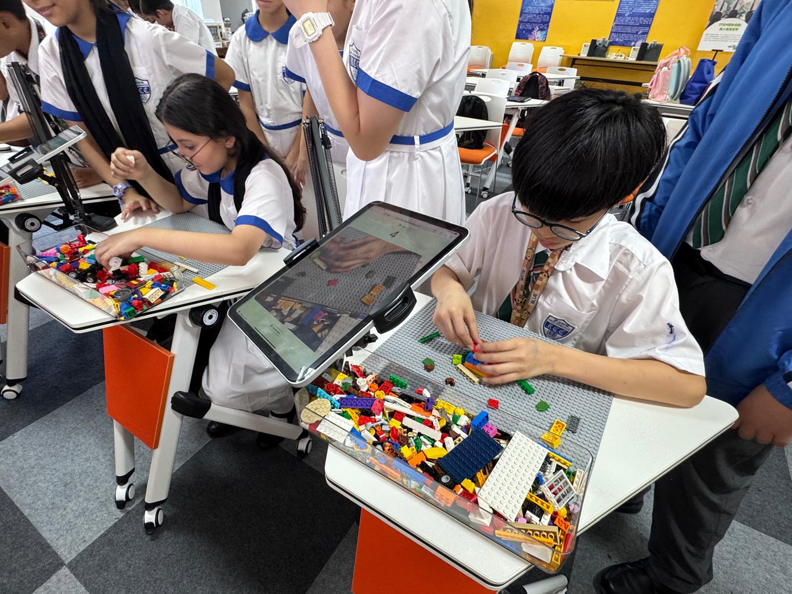 跨班、跨文化學生小組共同探索 AI 與 LEGO® 創意挑戰
